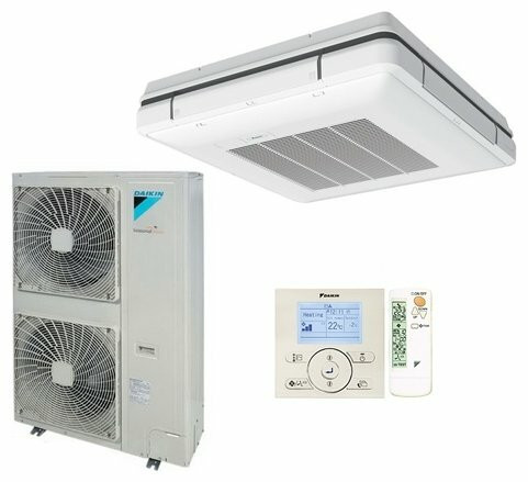 Напольно-потолочный кондиционер Daikin FUQ100C / RQ100BV с зимним комплектом (-30) Напольно-потолочный кондиционер Daikin FUQ100C / RQ100BV с зимним комплектом (-30)