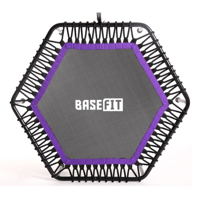 Батут BaseFit TR-401 122 см фиолетовый Батут BaseFit TR-401 122 см фиолетовый