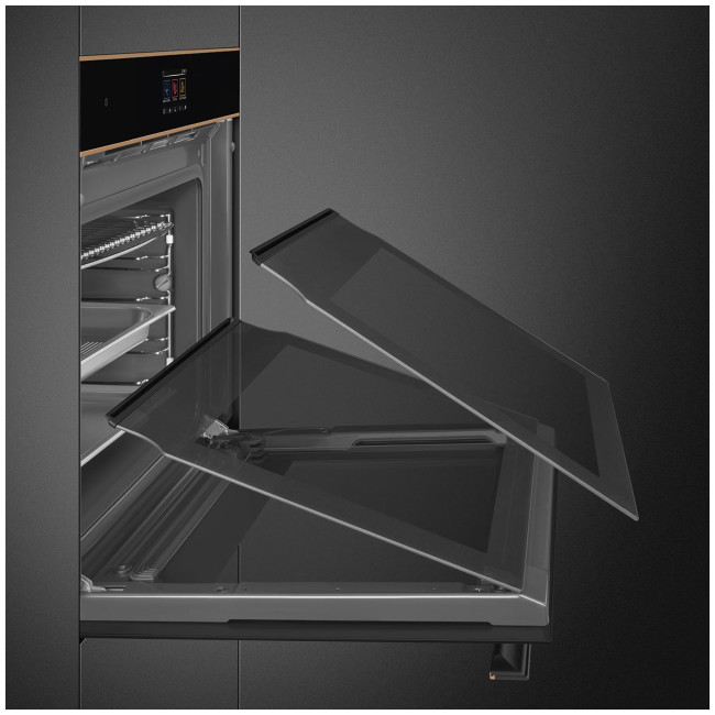 Электрический духовой шкаф Smeg SO6604S4PNR