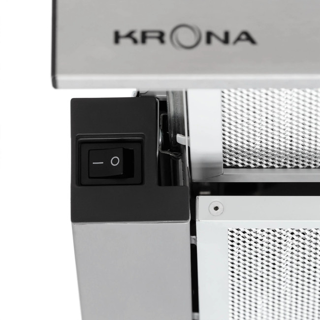 Встраиваемая вытяжка Krona Kamilla T 600 Inox (1 мотор)