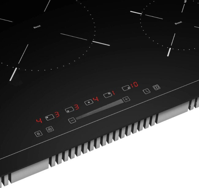 Встраиваемая индукционная варочная панель Meferi MIH755BK Power