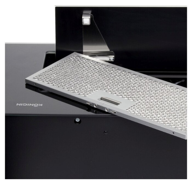 Встраиваемая вытяжка Konigin Navi Black Glass 90
