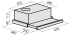 Встраиваемая вытяжка MBS PILEA 160 WHITE