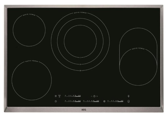 Электрическая варочная панель AEG HKC 85487 XB