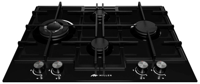 Газовая варочная панель Millen MGHGD 6501 BL Газовая варочная панель Millen MGHGD 6501 BL