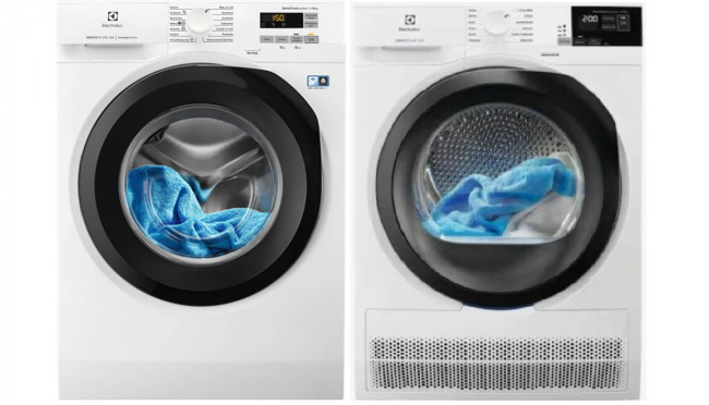 Комплект стиральная и сушильная машина Electrolux EW6FN528BP + EW6C4753CB