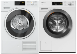 Комплект стиральная и сушильная машина Miele WEA035WCS + TWD260 WP Комплект стиральная и сушильная машина Miele WEA035WCS + TWD260 WP