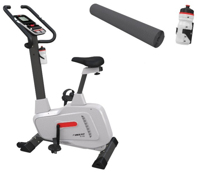 Вертикальный велотренажер UnixFit BL-400 White
