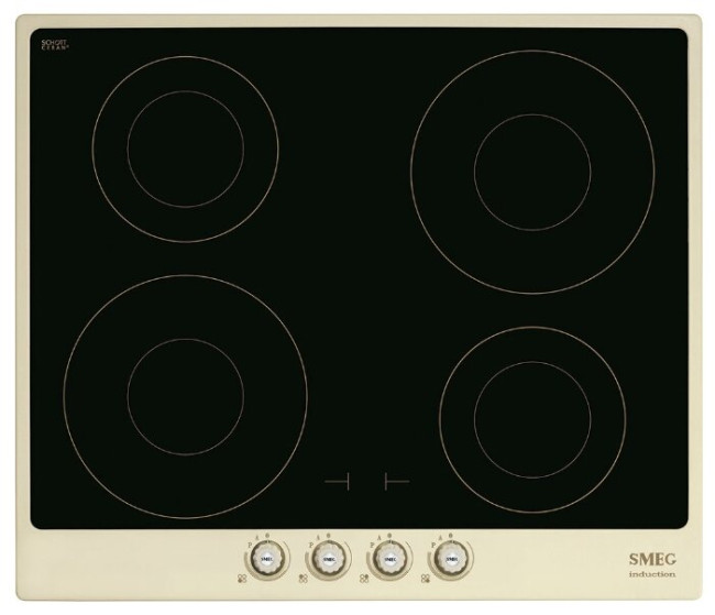 Индукционная варочная панель smeg SI764POM Индукционная варочная панель smeg SI764POM