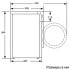 Стиральная машина с сушкой BEKO B3DFR57H22W