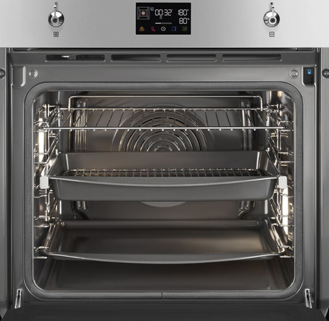 Встраиваемый электрический духовой шкаф Smeg SOP6302S2PX