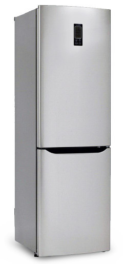 Холодильник Artel HD 430 RWENE стальной