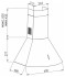 Каминная вытяжка Korting KHC 6630 X Каминная вытяжка Korting KHC 6630 X