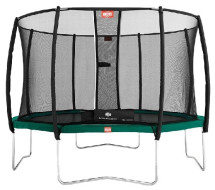 Каркасный батут Berg Favorit + Safety Net Deluxe 380 380х380х270 см Каркасный батут Berg Favorit + Safety Net Deluxe 380 380х380х270 см