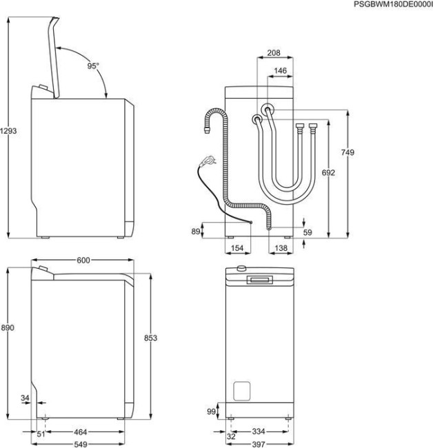 Стиральная машина Electrolux EW6T5R261 Стиральная машина Electrolux EW6T5R261