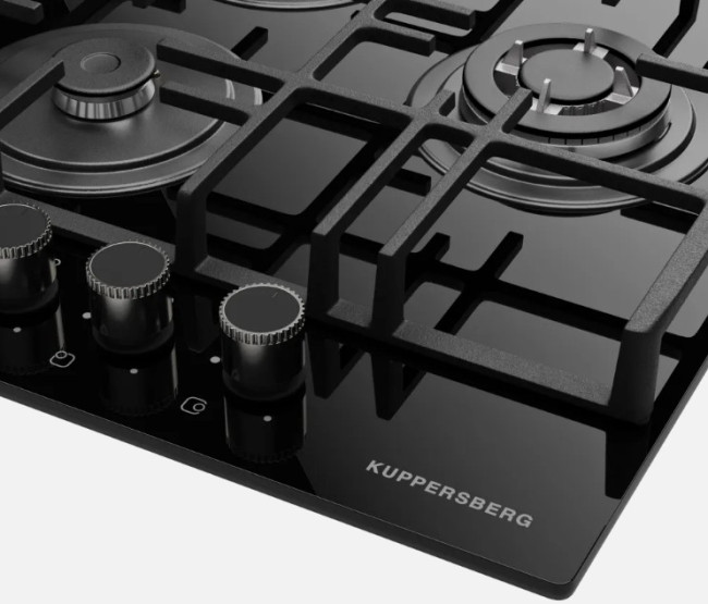 Встраиваемая газовая варочная панель Kuppersberg FG 49 B Встраиваемая газовая варочная панель Kuppersberg FG 49 B