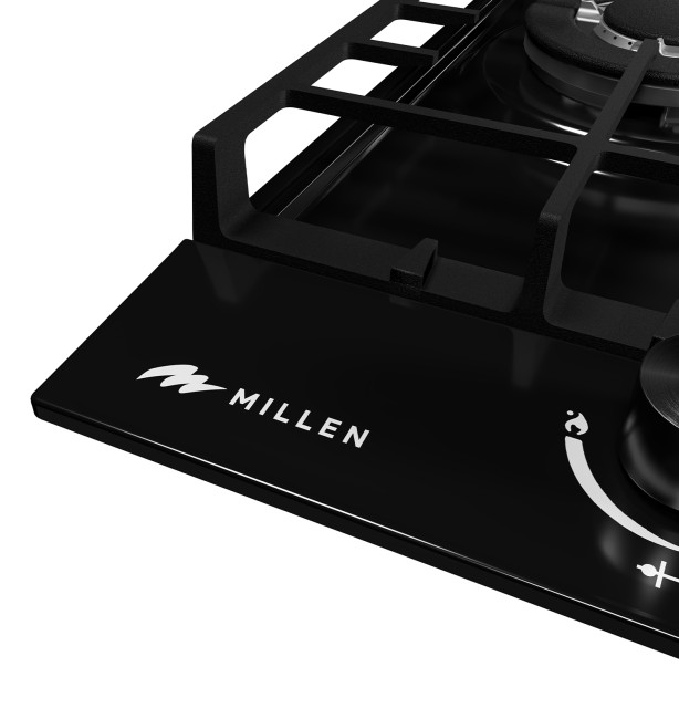 Встраиваемая газовая варочная панель Millen MGH 451 BL