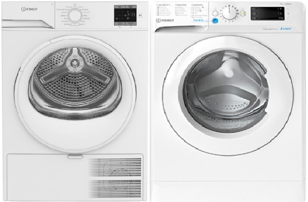 Комплект стиральная и сушильная машина Indesit BWE 81282 L + IAS3725 Комплект стиральная и сушильная машина Indesit BWE 81282 L + IAS3725
