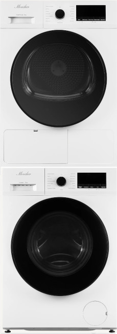 Комплект стиральная и сушильная машина Monsher MWM 570 Blanc + MDM 630 Blanc
