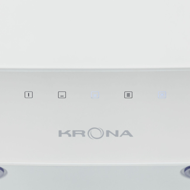Каминная вытяжка Krona Melodie 600 White S