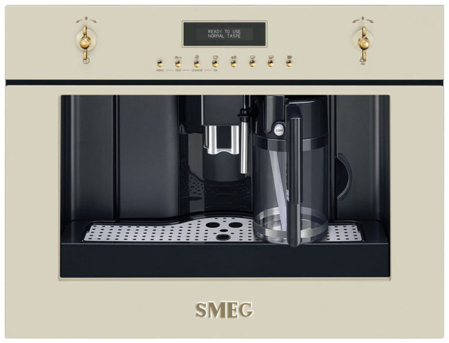 Встраиваемая автоматическая кофемашина Smeg CMS 8451 P Встраиваемая автоматическая кофемашина Smeg CMS 8451 P