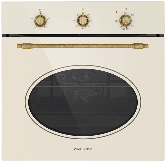 Газовый духовой шкаф Maunfeld EOGC604RIB.MT Slim
