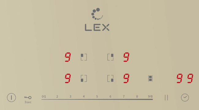 Электрическая варочная панель LEX EVI 641A IV