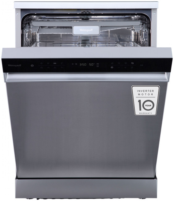 Посудомоечная машина Weissgauff DW 6138 Inverter Touch Inox