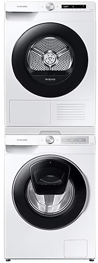 Комплект стиральная и сушильная машина Samsung WW10T654CLH/LP + DV90T5240AW/LP
