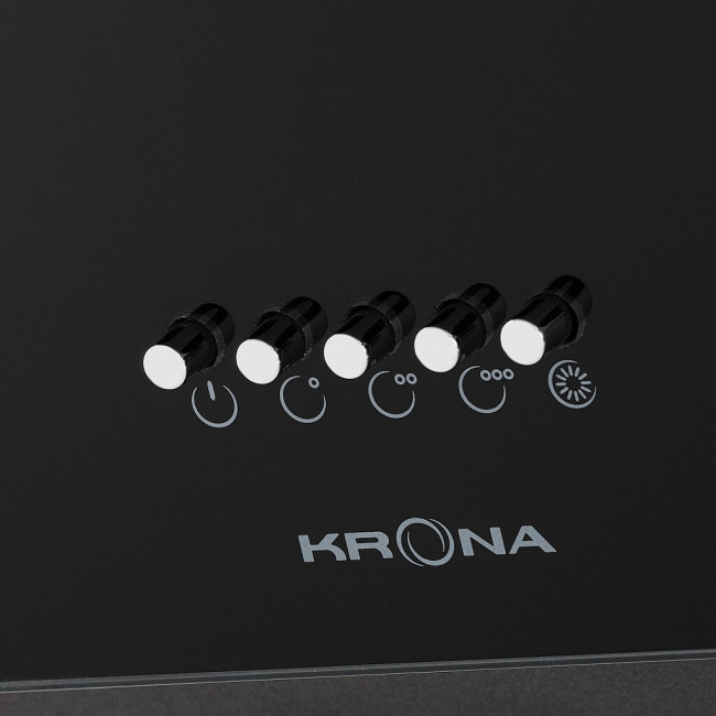 Каминная вытяжка Krona Polly 600 Black PB