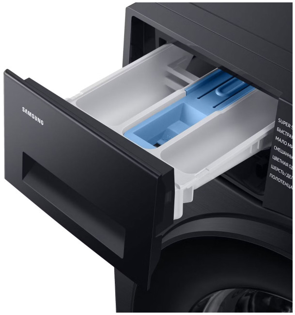 Стиральная машина Samsung WW90DG5U34ABLP, черный