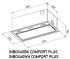 Вытяжка Meferi INBOX60WH COMFORT PLUS