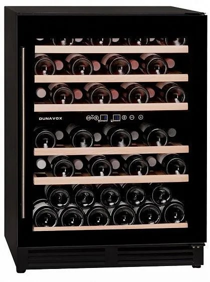 Винный шкаф DUNAVOX dx-51.150dbk/dp Винный шкаф DUNAVOX dx-51.150dbk/dp