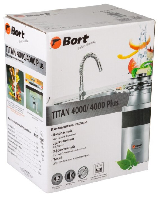 Бытовой измельчитель Bort TITAN 4000 Plus Бытовой измельчитель Bort TITAN 4000 Plus