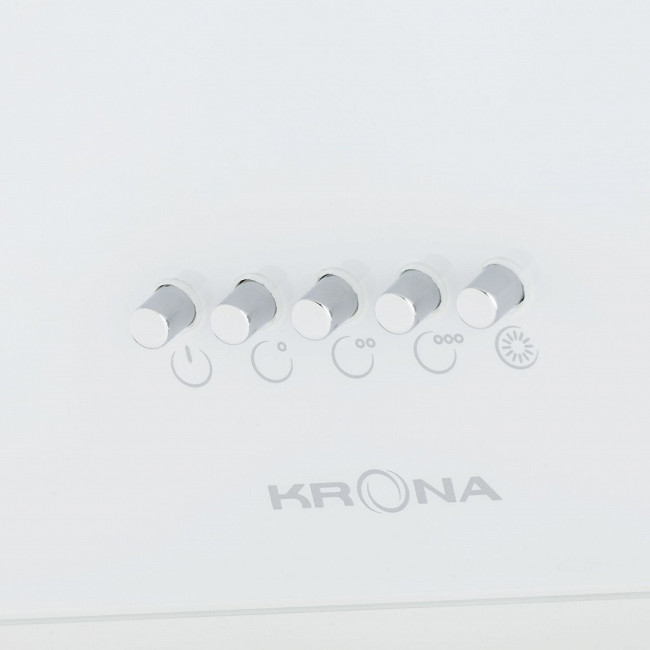 Каминная вытяжка Krona Polly 600 White PB