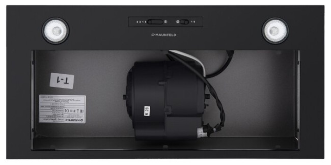 Встраиваемая вытяжка MAUNFELD Crosby Light C 60 черный