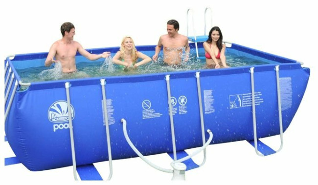 Бассейн Jilong Rectangular Steel Frame JL017234N