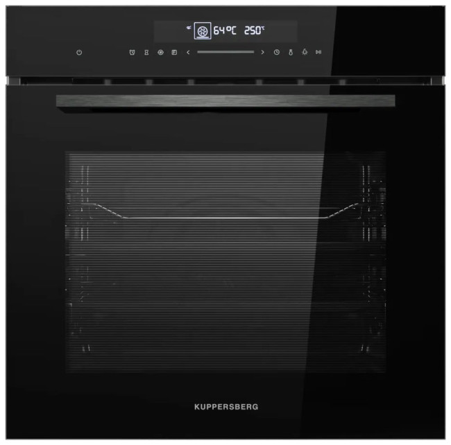 Встраиваемый электрический духовой шкаф Kuppersberg HT 613 Black Встраиваемый электрический духовой шкаф Kuppersberg HT 613 Black