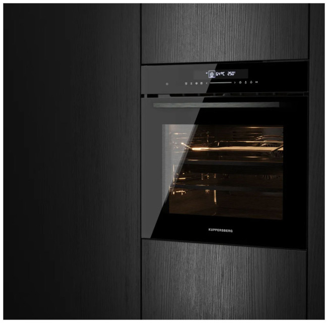 Встраиваемый электрический духовой шкаф Kuppersberg HT 613 Black Встраиваемый электрический духовой шкаф Kuppersberg HT 613 Black