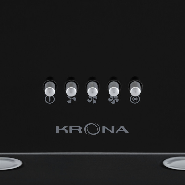 Каминная вытяжка Krona Helga 500 black PB