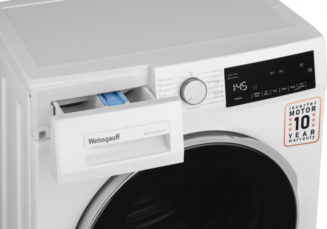 Стиральная машина Weissgauff WM 41126 DS Inverter Стиральная машина Weissgauff WM 41126 DS Inverter