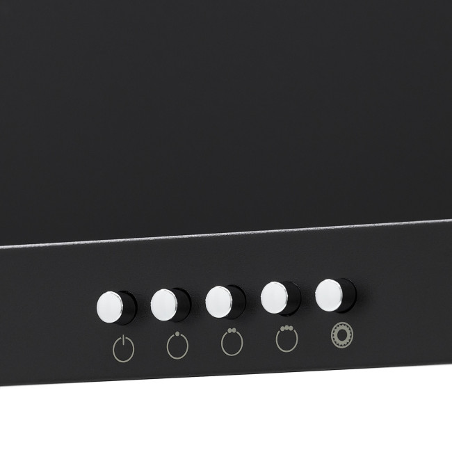 Каминная вытяжка Krona Rina 600 black PB