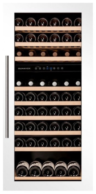 Встраиваемый винный шкаф Dunavox DAB-89.215DW