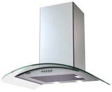 Каминная вытяжка Krona Sabrina PB 600 inox/glass Каминная вытяжка Krona Sabrina PB 600 inox/glass