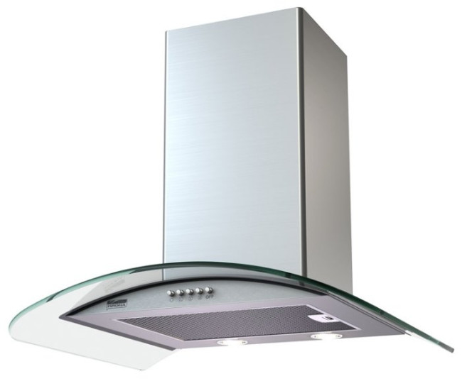 Каминная вытяжка Krona Sabrina PB 600 inox/glass Каминная вытяжка Krona Sabrina PB 600 inox/glass