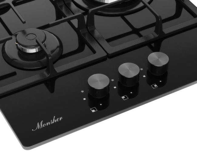 Газовая варочная панель Monsher MGG 43 Noir