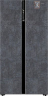 Холодильник WEISSGAUFF WSBS 600 NoFrost Inverter Rock Glass Холодильник WEISSGAUFF WSBS 600 NoFrost Inverter Rock Glass