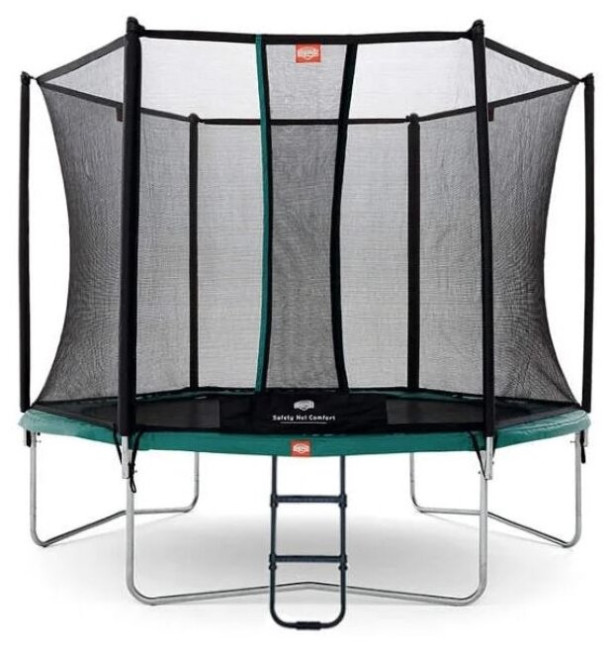 Каркасный батут Berg Talent + Safety Net Comfort 240 с лестницей 240х240х210 см Каркасный батут Berg Talent + Safety Net Comfort 240 с лестницей 240х240х210 см