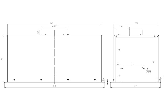 Вытяжка Franke LUCE 60 WH белый
