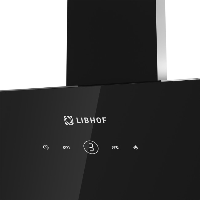 Вытяжка Libhof LV-4060 black-silver Вытяжка Libhof LV-4060 black-silver